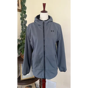 Under Armour ColdGear Infrared Softshell Hooded Jacket sz YXL - Picture 1 of 11