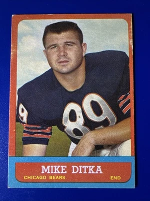 1963 Topps #62 Mike Ditka en muy buen estado/ex conjunto - ¡Mira! *SNOCARDS* Foto 1 de 2