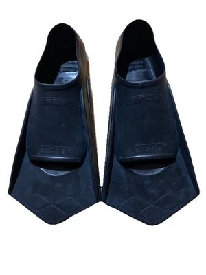 arena Powerfin Schwimmflossen 39-40 Flossen Schwarz Trainingsflossen Kurze - Bild 1 von 4