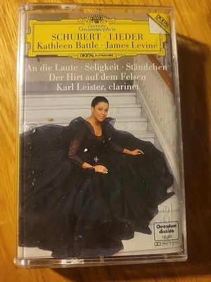 Schurbert:Lieder   Kathleen Battle/ James Levine    cassette - Image 1 of 3