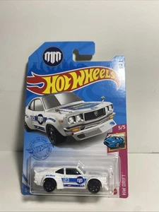 Hot Wheels Mazda Rx-3 White Mad Mike Hw Drift 5/5 2021 - Picture 1 of 2