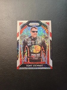2020 Panini Prizm Variation White Sparkle Prizm Tony Stewart #SMOKE HOF - Picture 1 of 2