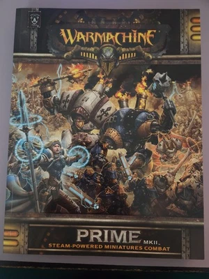 Libro de combate de miniaturas a vapor War Machine PRIME MKII NUEVO Foto 1 de 4