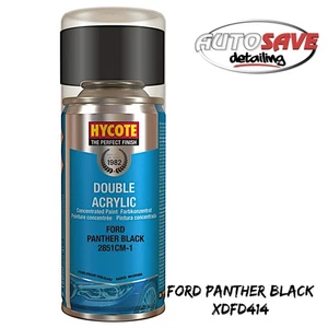 Hycote - Ford Panther Black Spray Paint - 150ml XDFD414 Aerosol - Picture 1 of 1