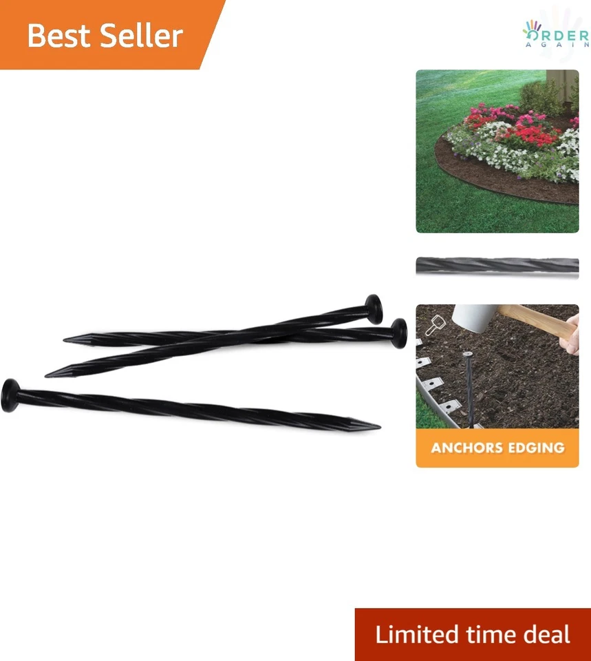 Dimex EasyFlex Plastic 24 Count Spiral Nylon Landscape Anchoring Spikes