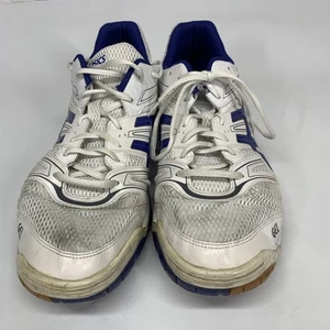 Asics Men's Gel Rocket 7 B405N White Running Shoes Sneakers Size 15 - Picture 1 of 10