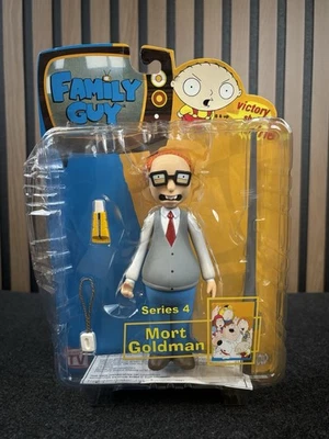 Figura de acción Family Guy serie 4 Mort Goldman 2005 Mezco Toys Foto 1 de 4