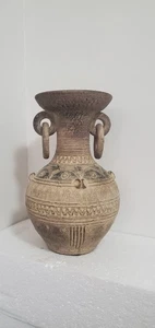 Vintage Red Clay Pottery Vase Water Jug - Picture 1 of 5