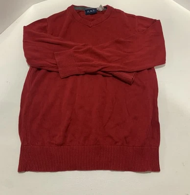 Place Red Sweatshirt Long Sleeves Boys Kids Size 10/12 - Image 1 of 4