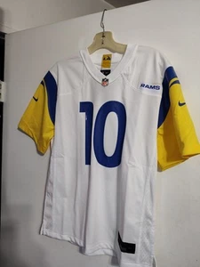 Nike On Field-Los Angeles Rams-Cooper Kupp #10 White Jersey-Youth Size Large-NEW - Picture 1 of 9