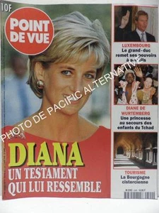 Revue POINT DE VUE n°2590 magazine de Mars 1998 Bon Etat diana spencer testament - Picture 1 of 1