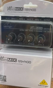 Behringer - MX400 - Micromix 4-Channel Line Mixer - Picture 1 of 1