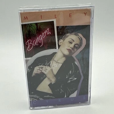 Miley Cyrus Bangerz SEALED Purple Cassette Pop R&B Wrecking Ball Adore You OOP! - Image 1 of 4