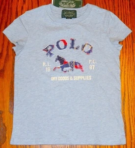 POLO RALPH LAUREN AUTHENTIC TODDLERS GIRLS BRAND NEW ORIGINAL 2Pc SET Sz 6, NWT - Picture 1 of 4