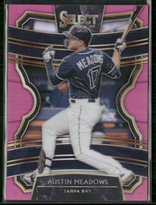 Austin Meadows 2020 Select Pink Refractor 8/10 #70 - Image 1 of 2