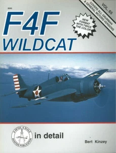 DETAIL & SCALE 65 GRUMMAN F4F WILDCAT USN VF USMC VMF GM EASTERN ACFT FM RN FAA - Picture 1 of 4