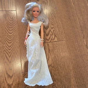 Vintage 1970er Kenner Darci Cover Girl Puppe mit Outfits, Ständer und Portfolio Etui - Bild 1 von 5