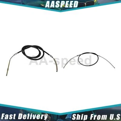 Cable de freno de estacionamiento trasero para Chevrolet K1500 1990 1991 1992 2 piezas Dorman Foto 1 de 4