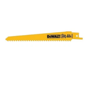 DeWalt DW4804 12" 6TPI PlungePoint Bi-Metal Reciprocating Saw Blades- 5 Pack - Picture 1 of 1