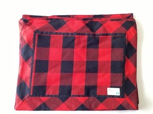 Placemat Set of 12- Buffalo Check by Park Designs Red Black Lodge Kitchen Dining - Picture 1 of 3