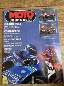 MOTO JOURNAL 694 Essai Road Test YAMAHA FZ 750 FJ 1100 PEUGEOT X 125 LC 1985 - Picture 1 of 2