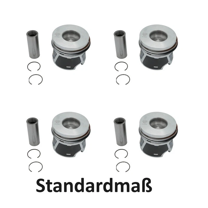 Juego de pistones STD 81,01mm para Audi Seat Skoda VW 2.0 03G107065J Foto 1 de 4