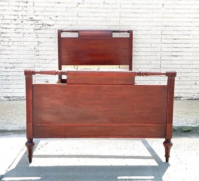 Cama trineo vintage cereza tamaño doble Foto 1 de 4