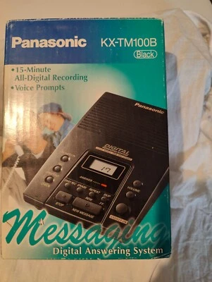 Panasonic Answering Machine KX-TM100B All Digital System - Tested  - Bild 1 von 2