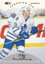 1996-97 Donruss Canadian Ice Hockey #144 Brandon Convery Toronto Maple Leafs