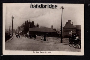 Creswell, Portland Corner - bei Clowne - Echtfoto Postkarte - Bild 1 von 2
