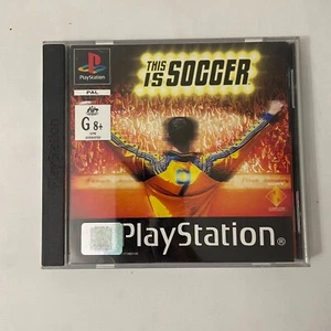 This Is Soccer Sony Playstation 1 PS1 PSX PAL Juego Completo con Manual AUS - Imagen 1 de 3