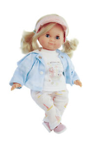 Schildkröt Puppe Schlummerle Gr. 32cm (blonde Haare, blaue Augen, + Kleidung)