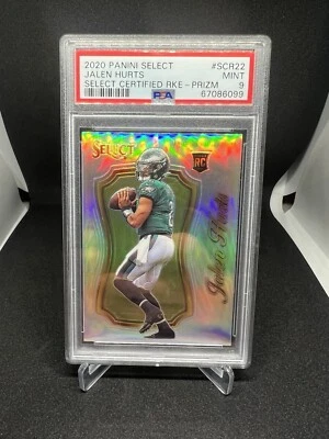 2020 Panini Select - Select Certified Rookies Silver Prizm #SCR-22 Jalen... - Image 1 of 2