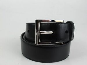 Prada Black Calfskin Belt 90cm / 36