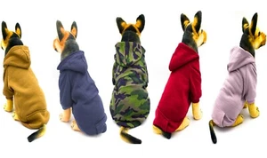 AXEL PETS Hoodie Sport Sweatshirt for Dog and Puppy - Warm Hooded Pullover cloth - Picture 1 of 49