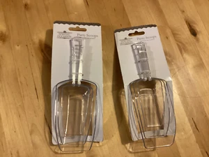 BNIB 2 x Pack of 3 Clear Plastic Party Scoops - Candy Table - Wedding Communion - Picture 1 of 4