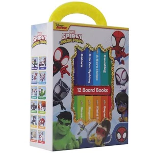 Disney Spidey and his Amazing Friends - My First Library 12 Board Book Set - Picture 1 of 1