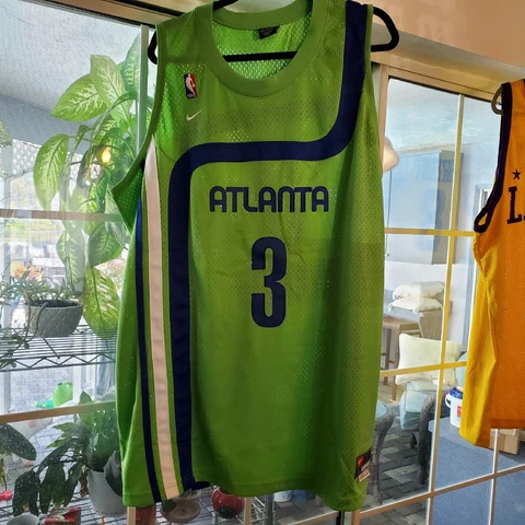 Atlanta Hawks Shareef Abdur Rahim Nike Swingman NBA Basketball Jersey 2x Xxl Cover