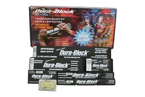 *ORIGINAL* Dura-Block AF44HL Hook & Loop Black 7-Piece Sanding Block Set Kit NEW - Picture 1 of 3