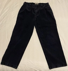 Herren Vintage Cordhose weites Bein dunkelblau Bundweite 36 guter Zustand! " - Bild 1 von 6