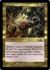 4 Death Mutation - LP - Apocalypse - mtg - 4x x4