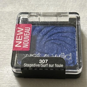Wet N Wild Color Icon Eye Shadow Single 307 stagedive .06 oz (blue satin) sealed - Picture 1 of 7