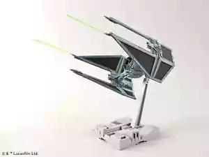 Revell 01212 Bandai Star Wars TIE Interceptor Plastic Scale Model 1:72 Original - Picture 1 of 15