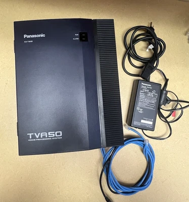Panasonic KX-TVA50 Voice Mail Processing System w/AC Adapter - Image 1 of 3