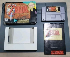 The Legend of Zelda:A Link to the Past Nintendo SNES 1992 Spielanleitung Box getestet - Bild 1 von 19