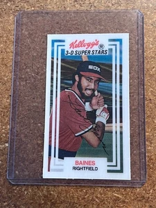 Béisbol Kelloggs 1983 3-D Super Stars # 16 Harold Baines - Imagen 1 de 2