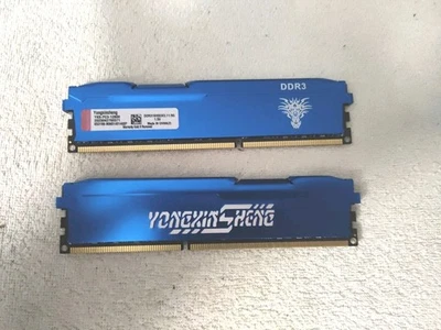 Yongxinsheng DDR3 1600 Blue With dragon Computer Ram 16gb Kit! - Image 1 of 2