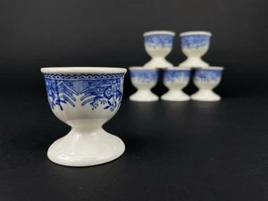 Villeroy & Boch Burgenland Blau Eierbecher mit Fuss 6 Stück Eierhalter Frühstück - Bild 1 von 10