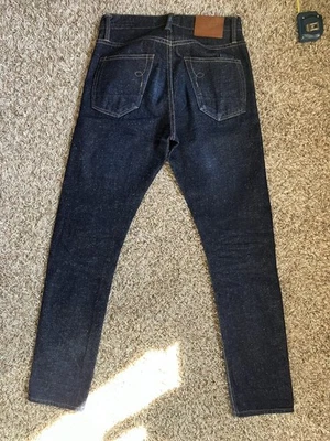 Rogue Territory RGT Standard Issue Relaxed Taper 28x30.5 (Tagged 27) Neppy Denim - Image 1 of 4