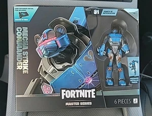 Jazwares Fortnite Master Series MECHA STRIKE COMMANDER Nuevo Sellado con Código DLC - Imagen 1 de 3